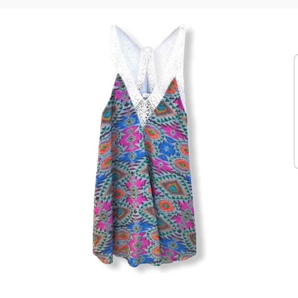 Lovers + Friends Dress/Tunic With Crochet Trim